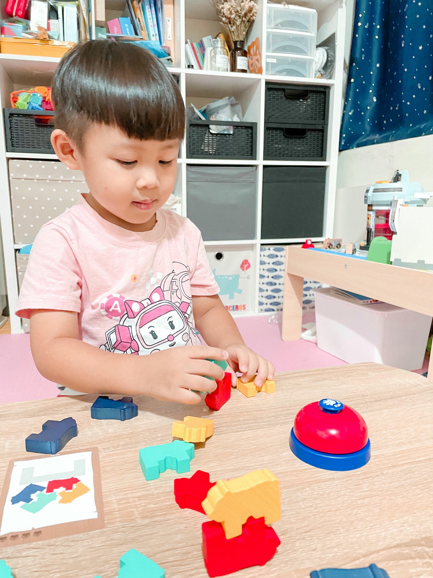 【兒童桌遊推薦】小康軒親子網 數學遊戲寶盒 小熊疊疊樂 兒童桌遊好好玩!